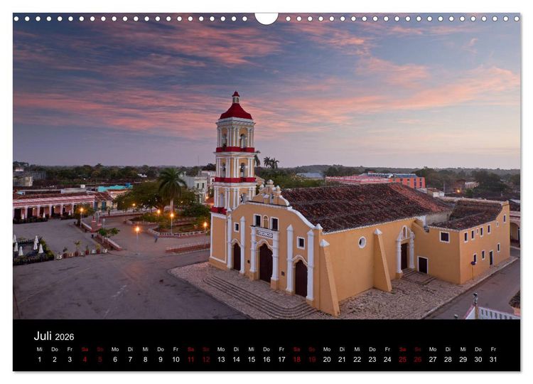 Produktbild: Kuba 2026 (Wandkalender 2026 DIN A3 quer), CALVENDO Monatskalender