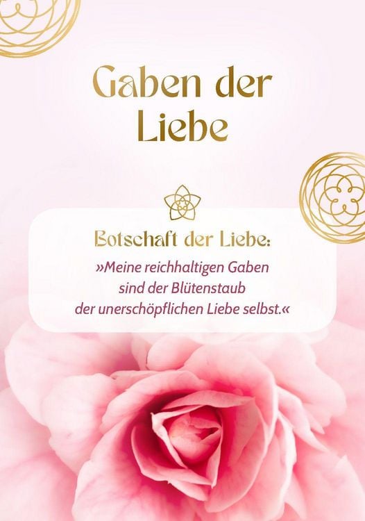 Produktbild: Blume der Liebe - 40 inspirierende Impulse f&uuml;r gelebte Liebe