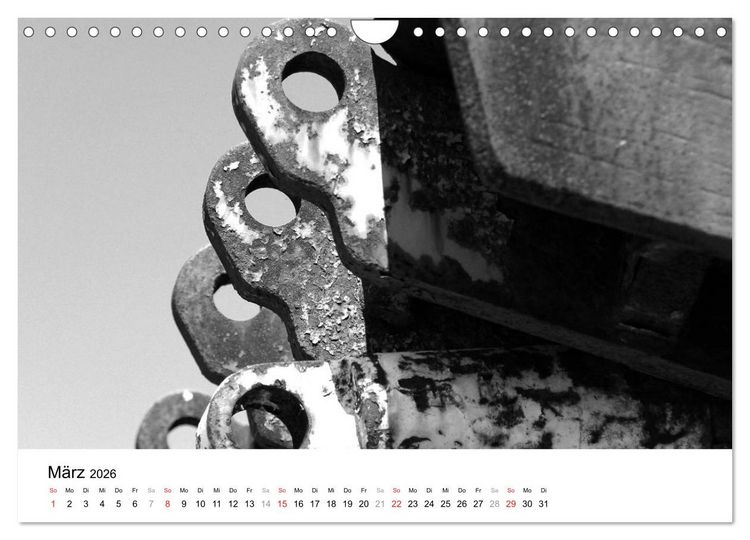 Produktbild: Helden der Arbeit - Alte Arbeitsmittel des Ruhrgebiets (Wandkalender 2026 DIN A4 quer), CALVENDO Monatskalender