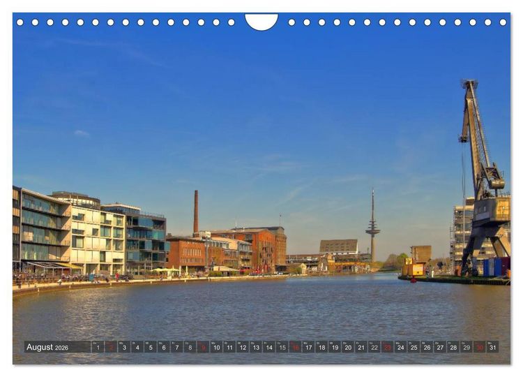 Produktbild: M&uuml;nster - Historische Stadt mit jungem Gesicht (Wandkalender 2026 DIN A4 quer), CALVENDO Monatskalender