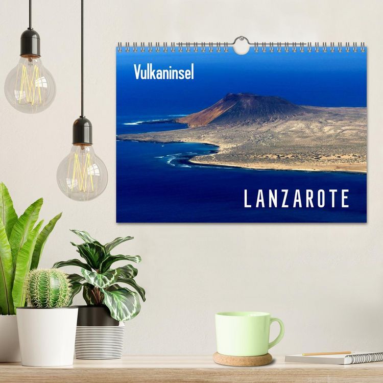 Produktbild: Vulkaninsel Lanzarote (Wandkalender 2026 DIN A4 quer), CALVENDO Monatskalender