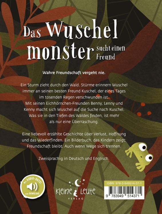 Produktbild: Das Wuschelmonster sucht einen Freund - The Fluffy Monster Looks for a Friend
