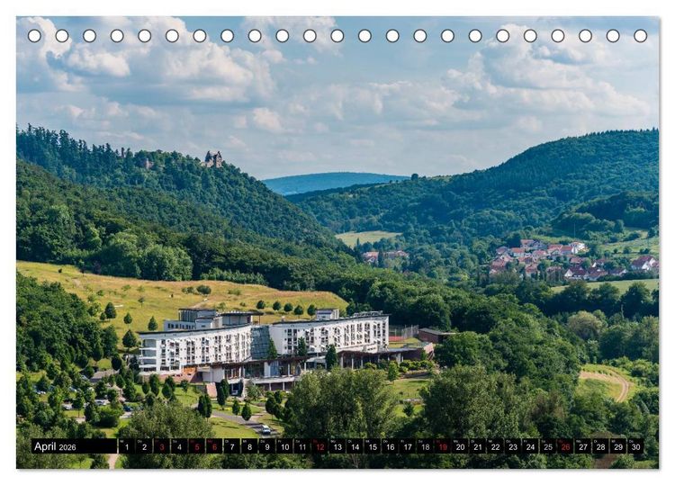 Produktbild: Nahe-Romantik: Bad M&uuml;nster am Stein-Ebernburg (Tischkalender 2026 DIN A5 quer), CALVENDO Monatskalender