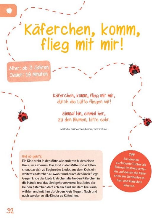 Produktbild: Das Kita-Jahreszeitenbuch: Kreisspiele