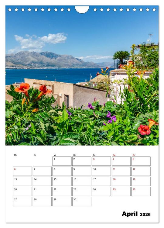 Produktbild: Gaeta Italien (Wandkalender 2026 DIN A4 hoch), CALVENDO Monatskalender