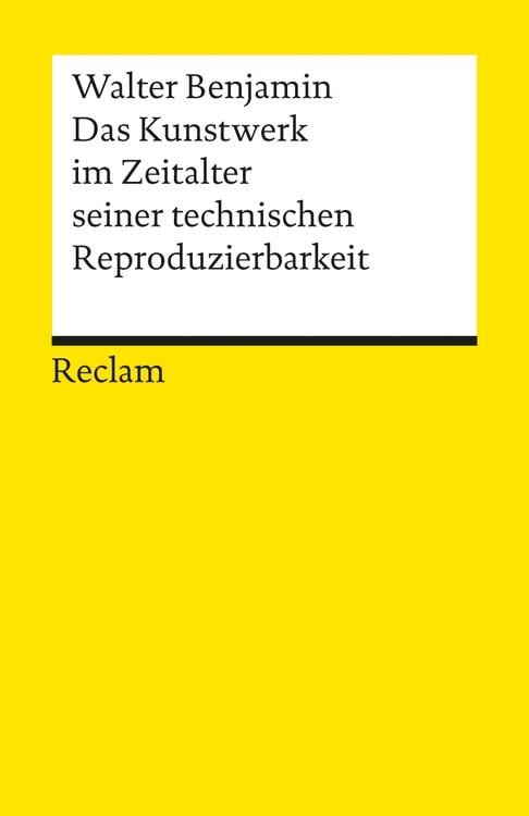 Produktbild: Das Kunstwerk im Zeitalter seiner technischen Reproduzierbarkeit