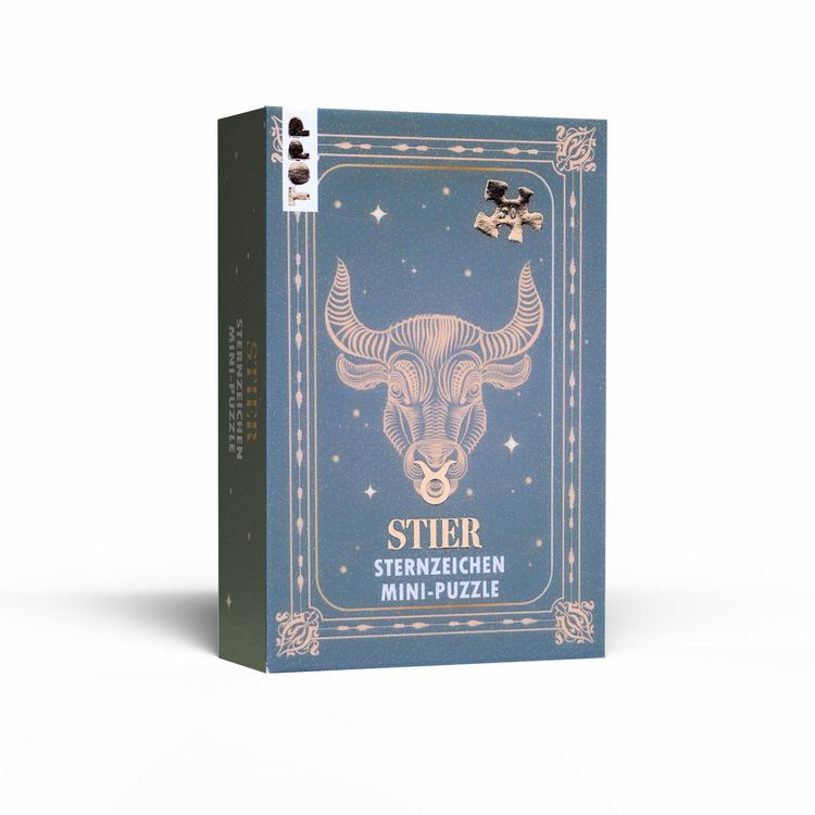 Produktbild: Sternzeichen Mini-Puzzle Stier