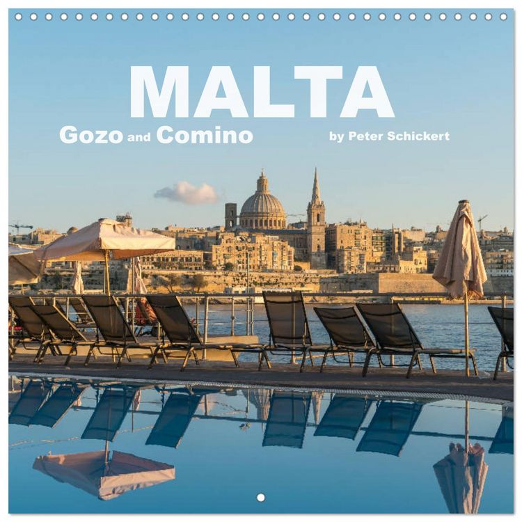 Produktbild: Malta - Gozo and Comino (Wall Calendar 2026 12 &times; 12 Inch) CALVENDO 12 Month Wall Calendar