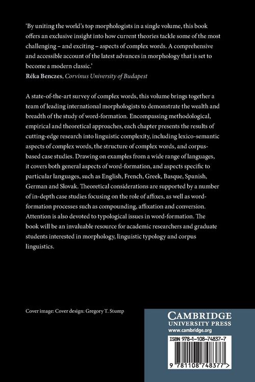 Produktbild: Complex Words