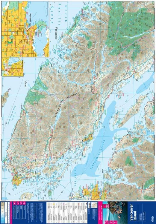 Produktbild: Reise Know-How Landkarte Vancouver Island (1:250.000)
