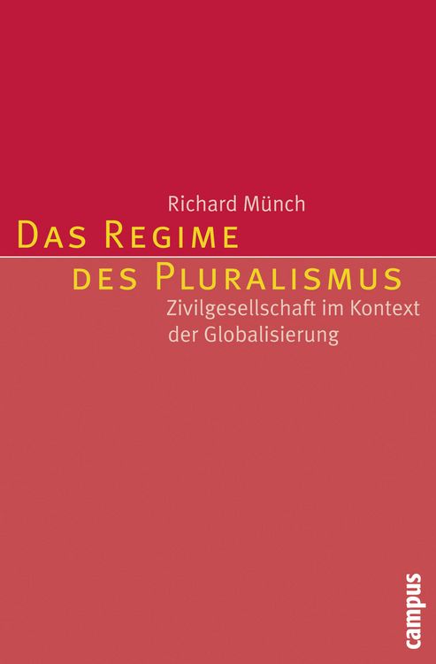 Produktbild: Das Regime des Pluralismus