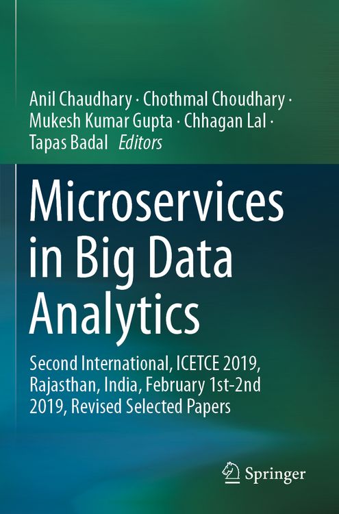 Produktbild: Microservices in Big Data Analytics