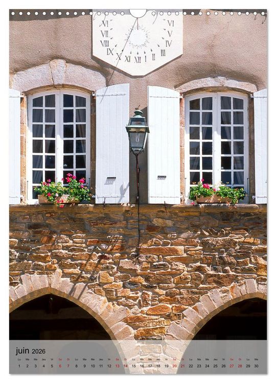 Produktbild: BASTIDES Occitanie (Calendrier mural 2026 DIN A3 horizontal), CALVENDO calendrier mensuel