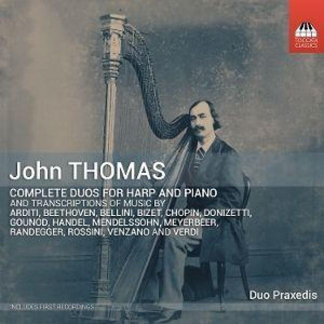 Produktbild: Thomas: S&auml;mtliche Duos f&uuml;r Harfe und Klavier