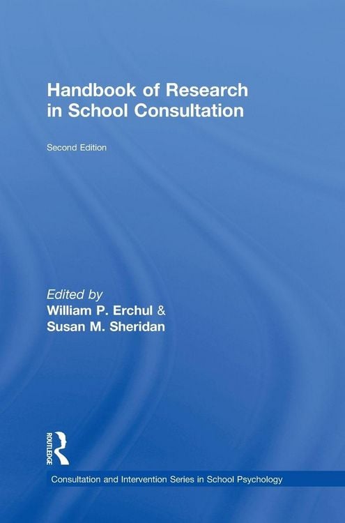 Produktbild: Handbook of Research in School Consultation