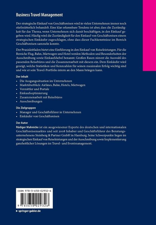 Produktbild: Business Travel Management