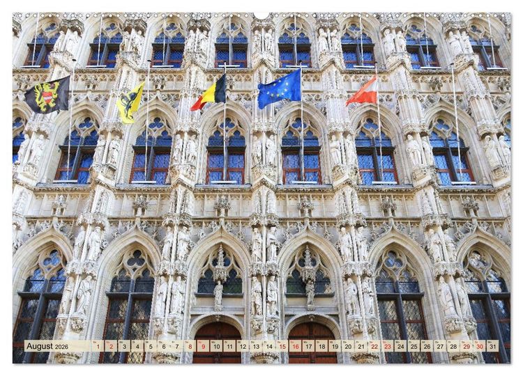 Produktbild: Bezauberndes L&ouml;wen in Belgien (Wandkalender 2026 DIN A2 quer), CALVENDO Monatskalender