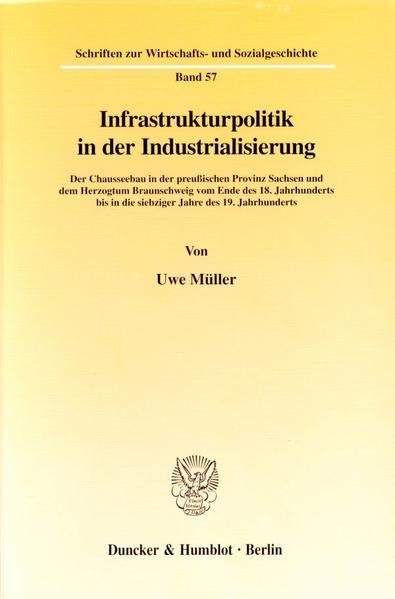 Produktbild: Infrastrukturpolitik in der Industrialisierung.
