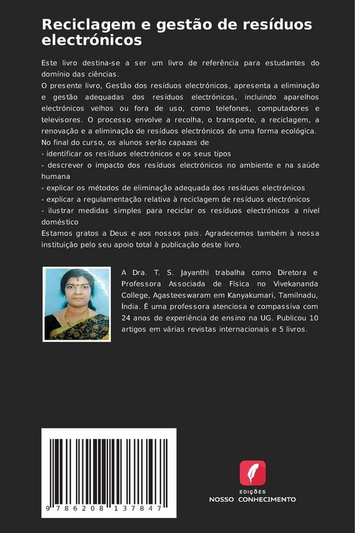 Produktbild: Reciclagem e gest&atilde;o de res&iacute;duos electr&oacute;nicos