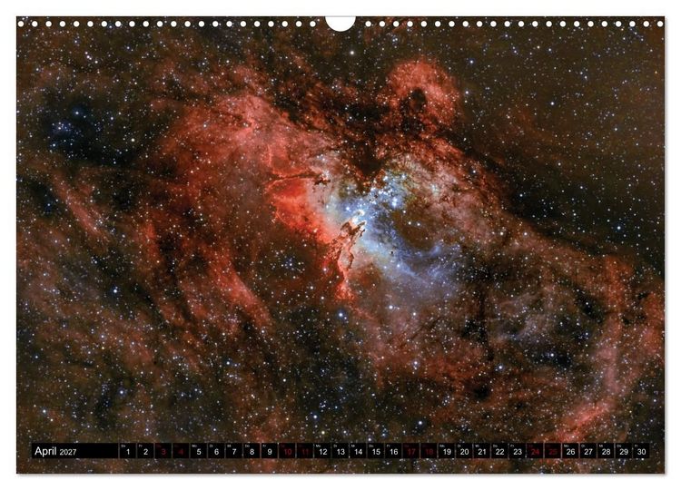 Produktbild: Wunder des Deepsky (Wandkalender 2027 DIN A3 quer), CALVENDO Monatskalender