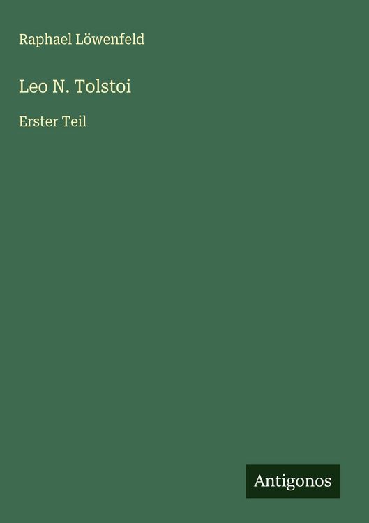 Produktbild: Leo N. Tolstoi