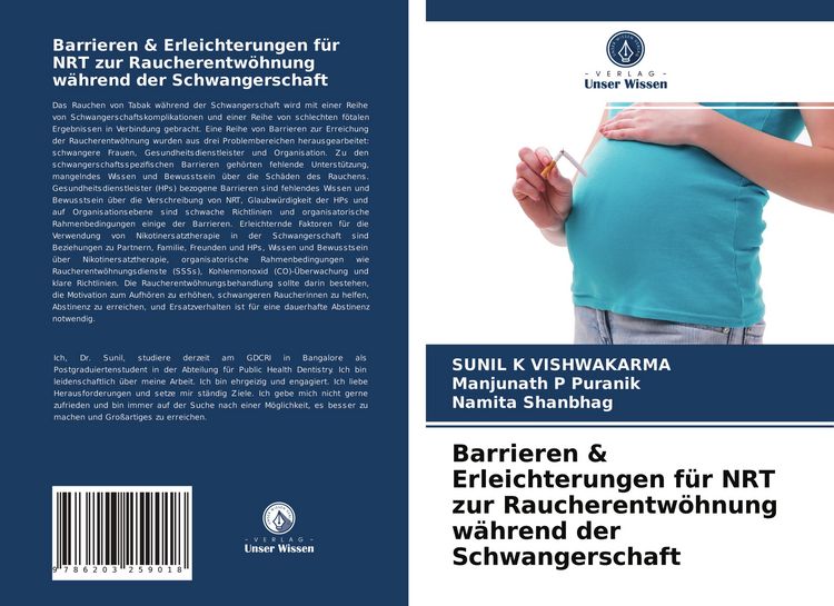 Produktbild: Barrieren & Erleichterungen f&uuml;r NRT zur Raucherentw&ouml;hnung w&auml;hrend der Schwangerschaft