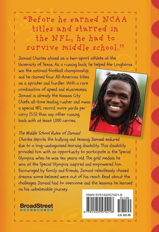 Produktbild: The Middle School Rules of Jamaal Charles