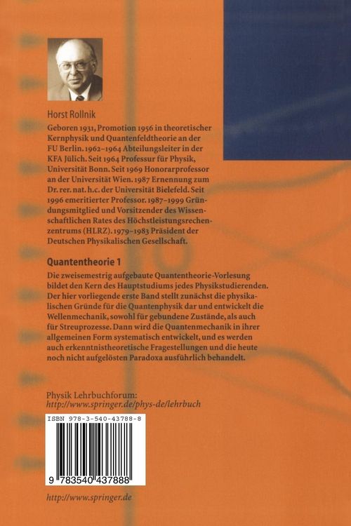 Produktbild: Quantentheorie 1