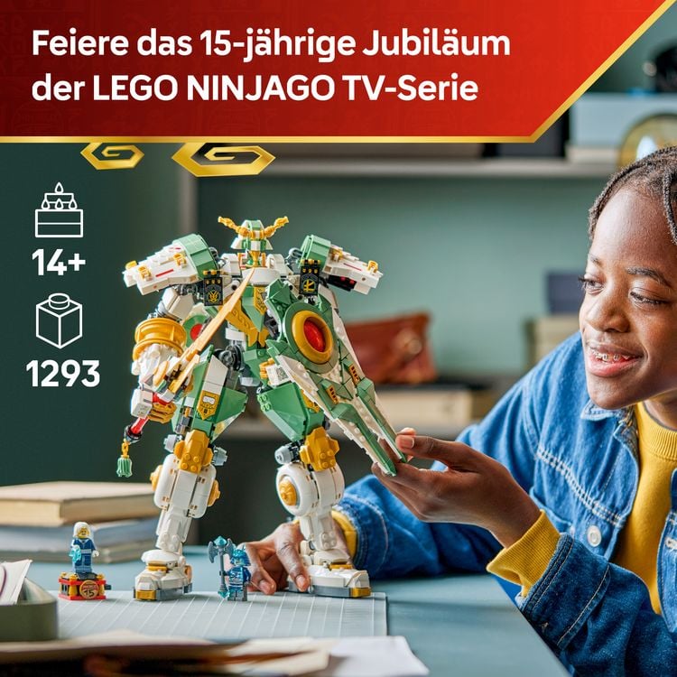 Produktbild: LEGO NINJAGO 71860 15-j&auml;hriges Jubil&auml;um: Lloyds Titan-Mech, Spielzeug