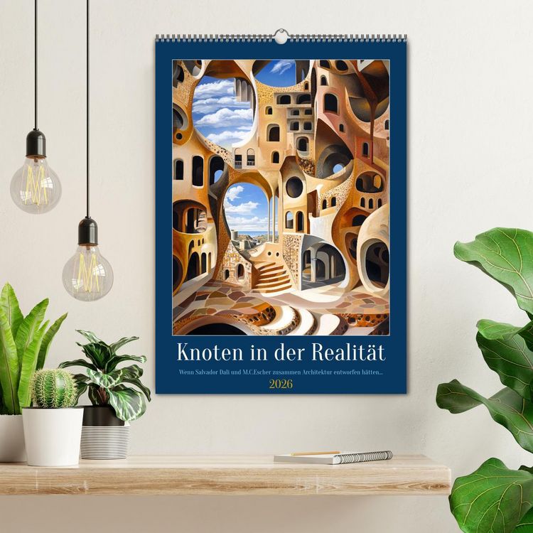 Produktbild: Knoten in der Realit&auml;t (Wandkalender 2026 DIN A2 hoch), CALVENDO Monatskalender