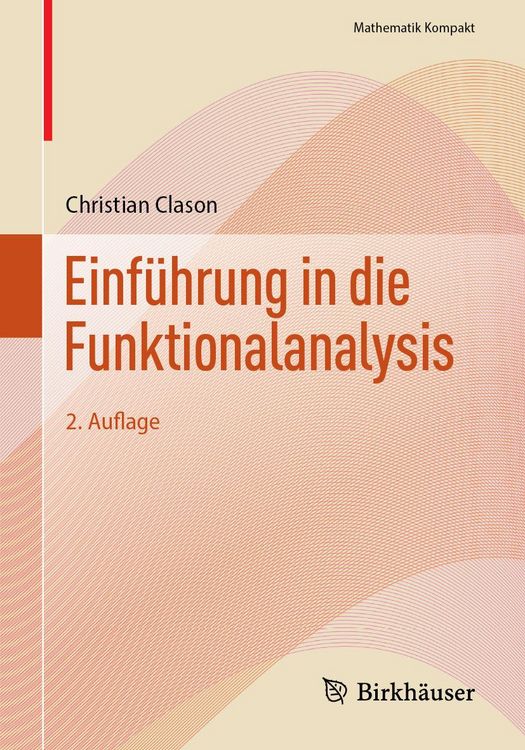 Produktbild: Einf&uuml;hrung in die Funktionalanalysis