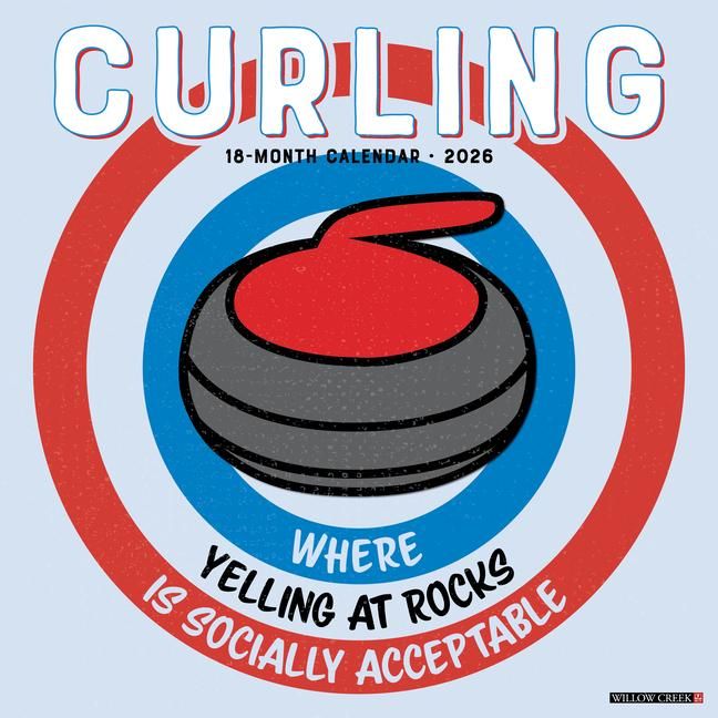 Produktbild: Curling 2026 Wall Calendar