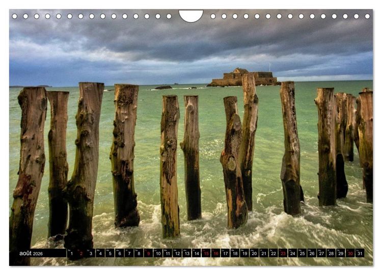 Produktbild: Bretagne Spirit (Calendrier mural 2026 DIN A4 vertical), CALVENDO calendrier mensuel