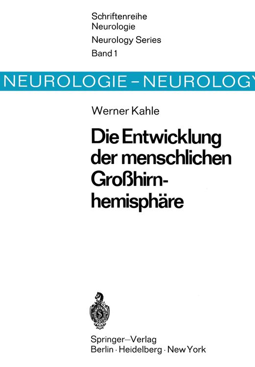 Produktbild: Die Entwicklung der menschlichen Gro&szlig;hirnhemisph&auml;re