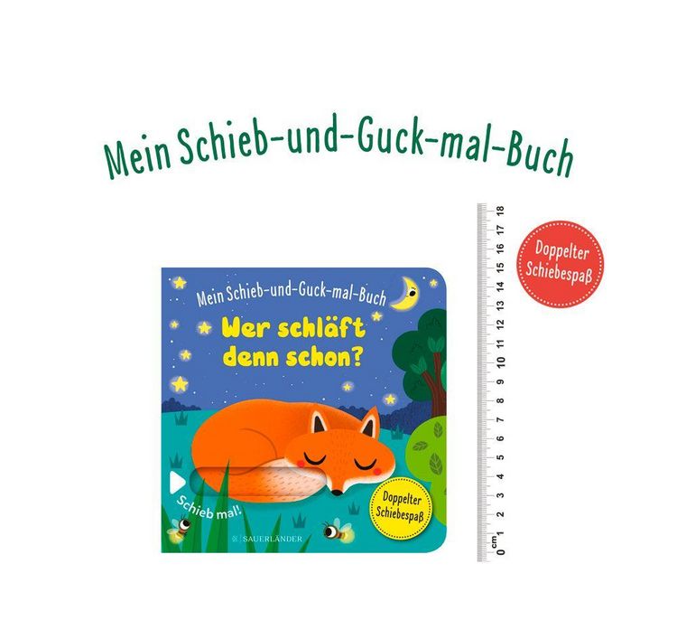 Produktbild: Mein Schieb & Guck-mal-Buch: Wer schl&auml;ft denn schon?