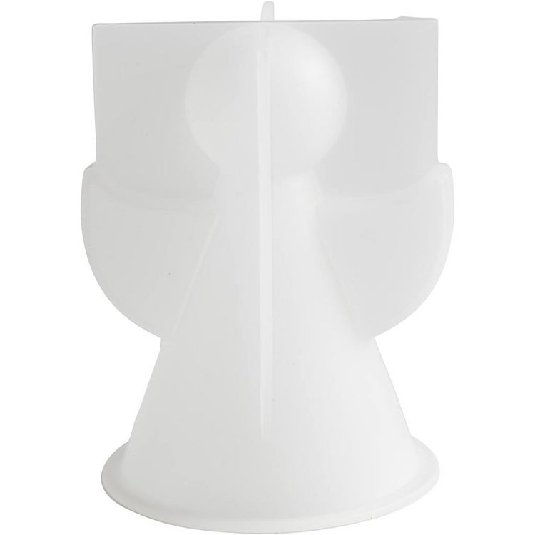 Produktbild: Creativ Company Silikonform, Engel, H 9,5 cm, B 7 cm, Matt transparent, 1 Stk