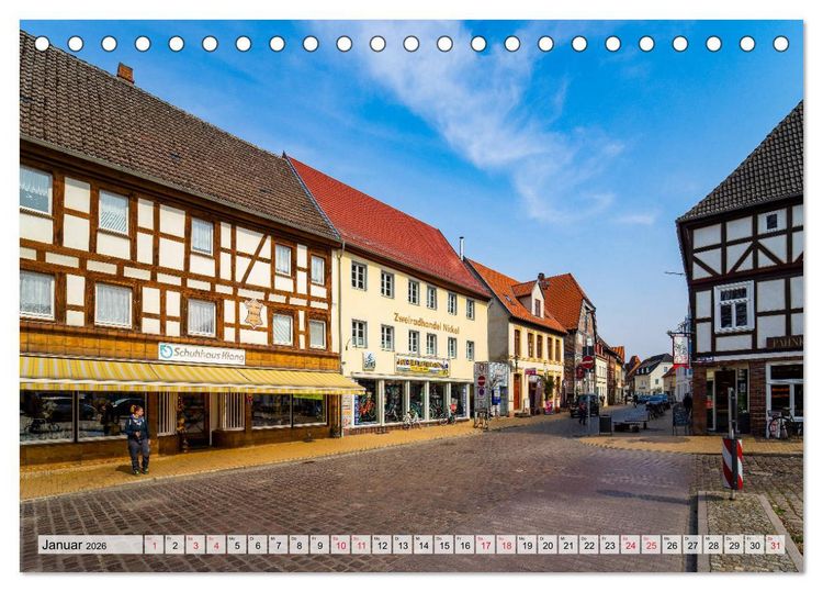 Produktbild: Parchim Impressionen (Tischkalender 2026 DIN A5 quer), CALVENDO Monatskalender