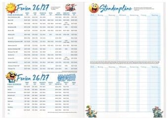 Produktbild: H&auml;fft Original 26/27 - Das M&uuml;nchner Hausaufgabenheft! Sort.(3)