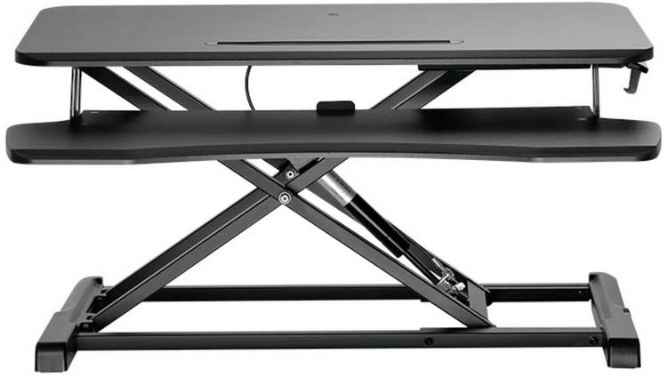 Produktbild: LogiLink EO0033 Sitz-Steh-Schreibtischaufsatz H&ouml;hen-Bereich: 100 bis 505mm Schwarz