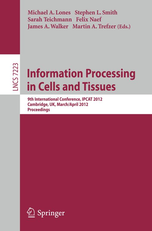 Produktbild: Information Processing in Cells and Tissues