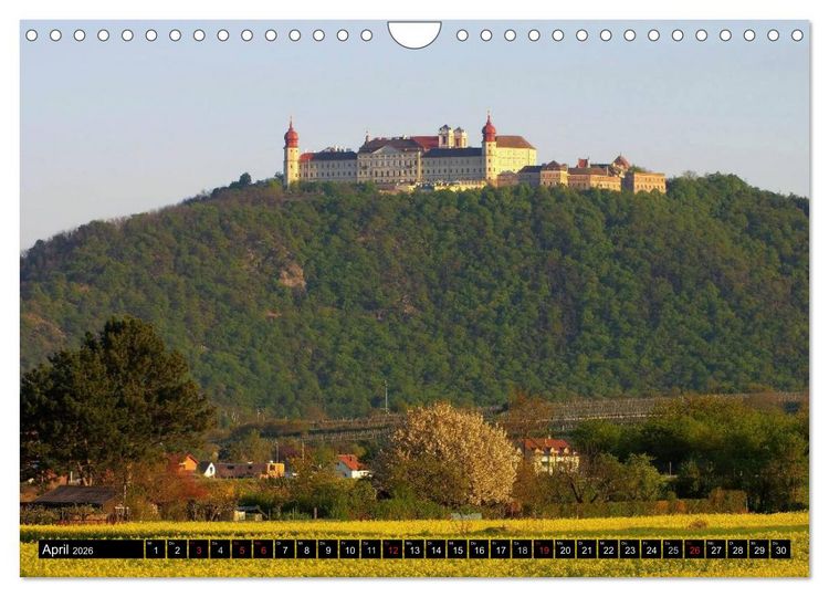 Produktbild: Die Wachau - An der Donau zwischen Melk und Krems (Wandkalender 2026 DIN A4 quer), CALVENDO Monatskalender