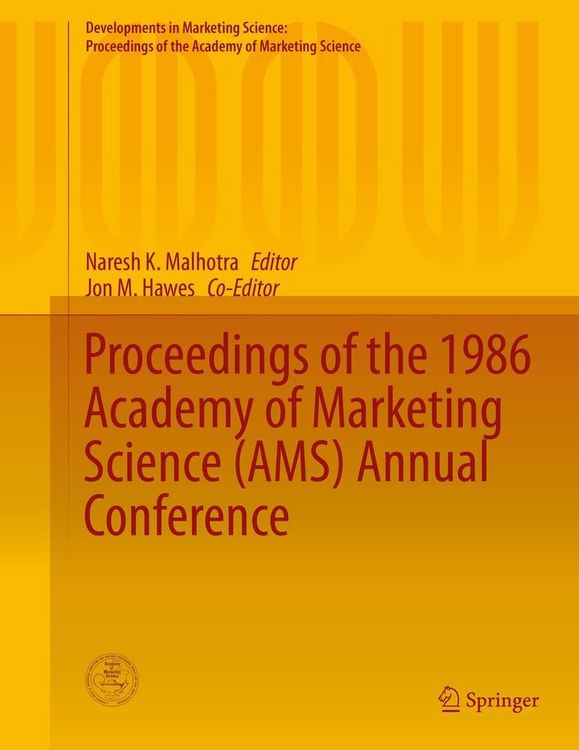 Produktbild: Proceedings of the 1986 Academy of Marketing Science (AMS) Annual Conference