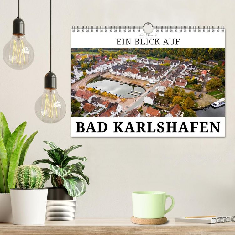 Produktbild: Ein Blick auf Bad Karlshafen (Wandkalender 2026 DIN A4 quer), CALVENDO Monatskalender