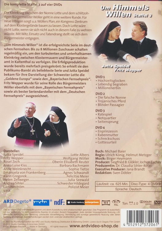 Produktbild: Um Himmels Willen - Staffel 3 [4 DVDs]