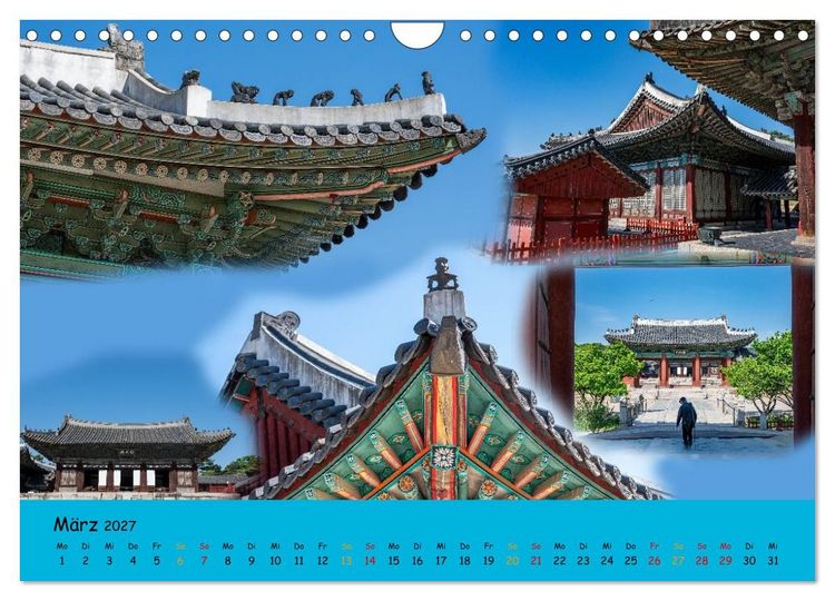 Produktbild: Seoul - Die Seele Koreas (Wandkalender 2027 DIN A4 quer), CALVENDO Monatskalender