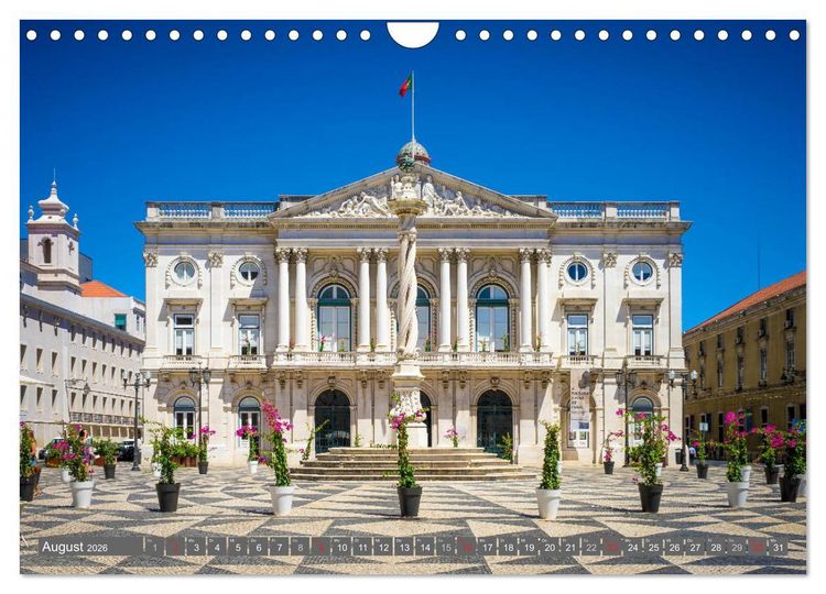 Produktbild: Metropole Lissabon (Wandkalender 2026 DIN A4 quer), CALVENDO Monatskalender
