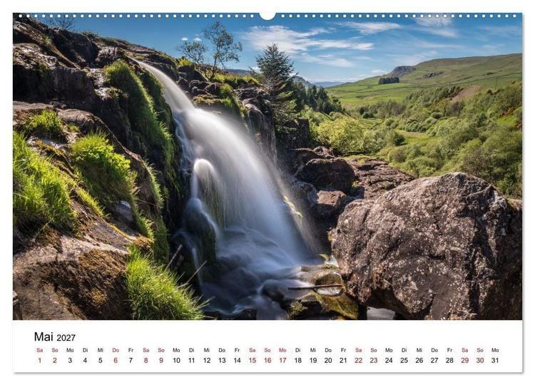 Produktbild: Zeitlose Landschaften (Wandkalender 2027 DIN A2 quer), CALVENDO Monatskalender