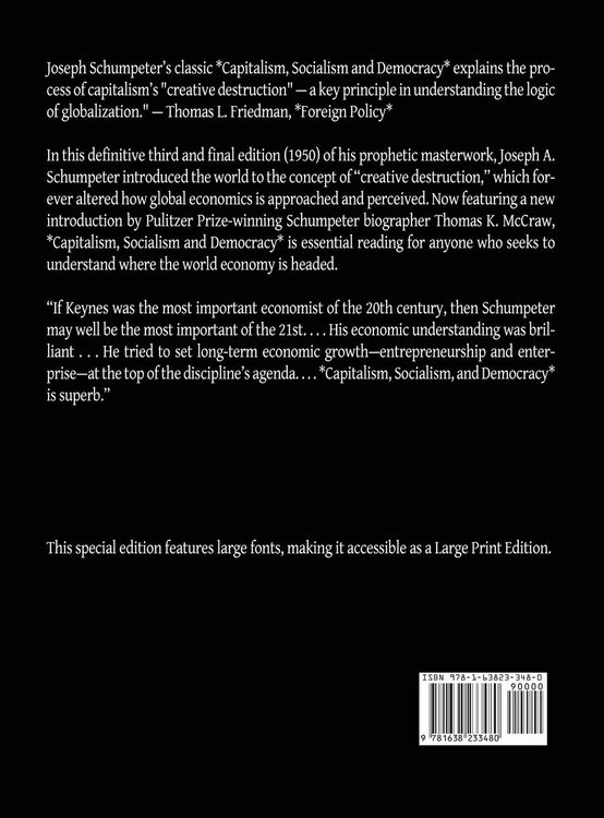 Produktbild: Capitalism, Socialism, and Democracy