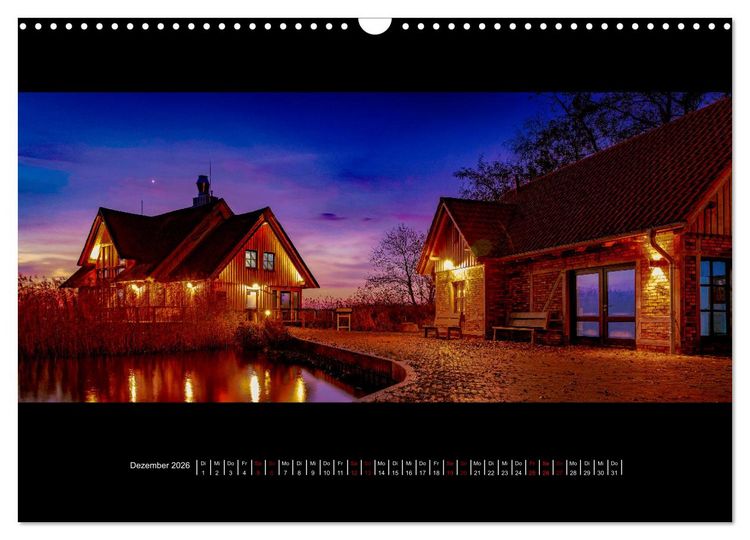Produktbild: Ostholstein - Land und Wasser zwischen Sonnenauf- und Sonnenuntergang (Wandkalender 2026 DIN A3 quer), CALVENDO Monatskalender