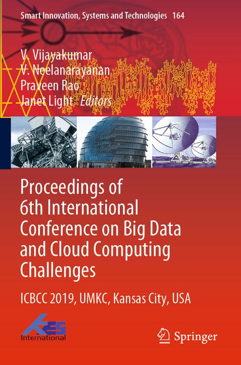 Produktbild: Proceedings of 6th International Conference on Big Data and Cloud Computing Challenges